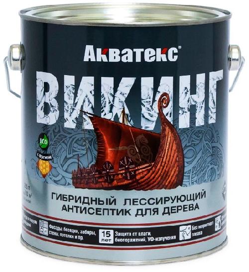 Антисептик для дерева Акватекс ВИКИНГ дуб 2,5 л