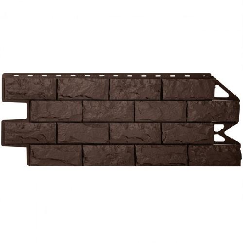 Панель фасадная АП Фагот ЭКО Коричневый 1020*430 0,44м2