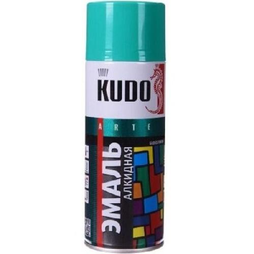 Аэрозоль KUDO зеленая светлая глянец 520мл