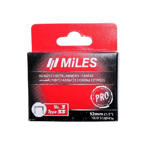 Скобы Miles 12мм