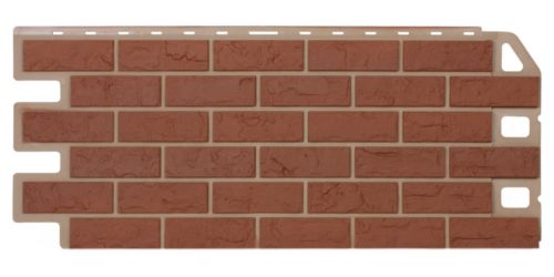 Панель фасадная АП Кирпич Красный 1010*450 0,45м2