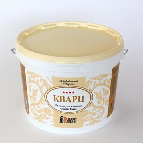 Кварц Медовый фракция 50-100мм 8кг ведро