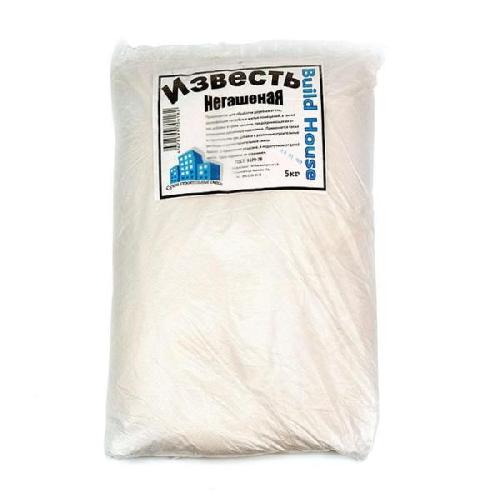 Известь негашенная 5 кг