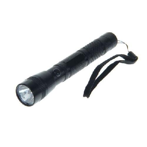 Фонарь ручной 2АА 1led черный алюминий