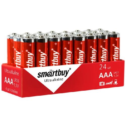 Батарейка SmartBuy AAA  (LR03) алкалиновая