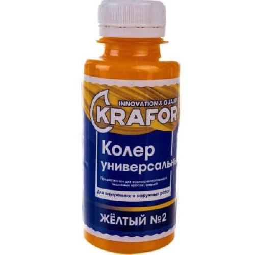 Колер Krafor №2 желтый 100мл