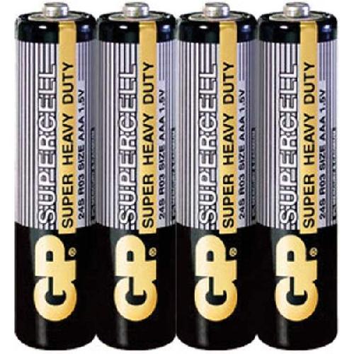 Батарейка GP Supercell AAA(R03) солевая