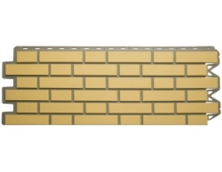 Панель фасадная АП Кирпич клинкерный Желтый 1130*420 0,48м2