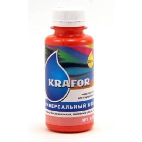 Колер Krafor №7 алый 100мл