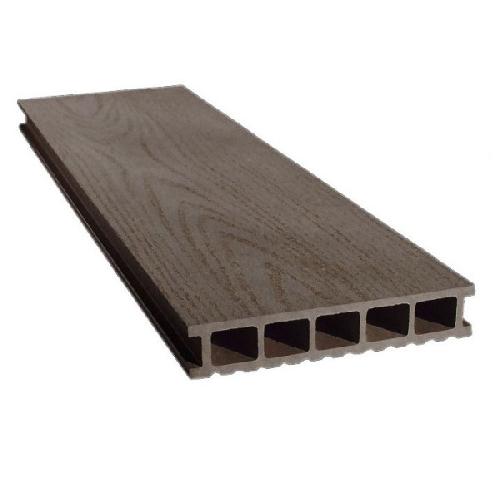 Террасная доска ДПК DOUBLE ВЕНГЕ МАТОВАЯ 139*27*6000