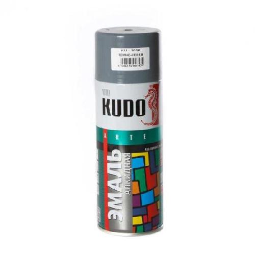 Аэрозоль KUDO серая глянец 520мл